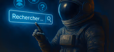 Illustration accessibilité d'une barre de recherche pour le web inclusif