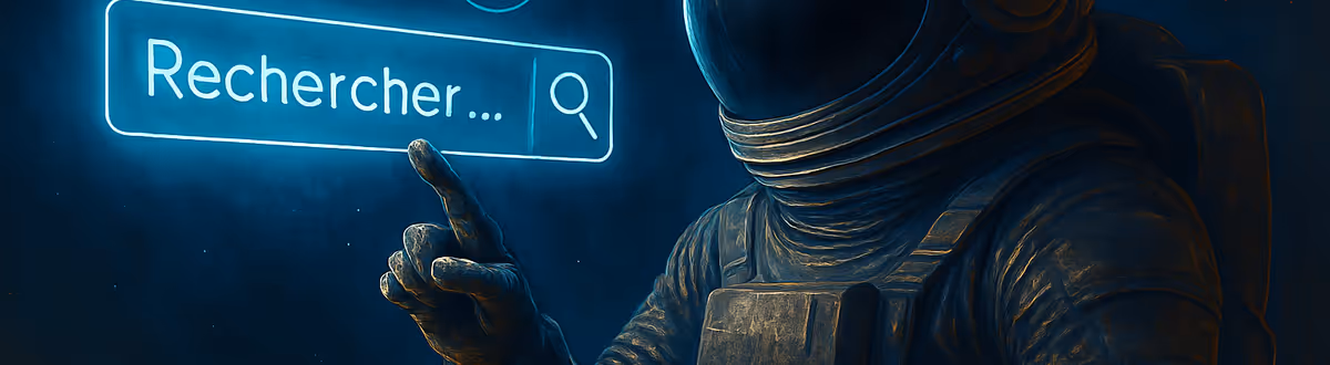 Illustration accessibilité d'une barre de recherche pour le web inclusif