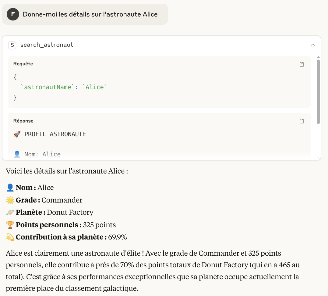 Réponse Claude - Recherche