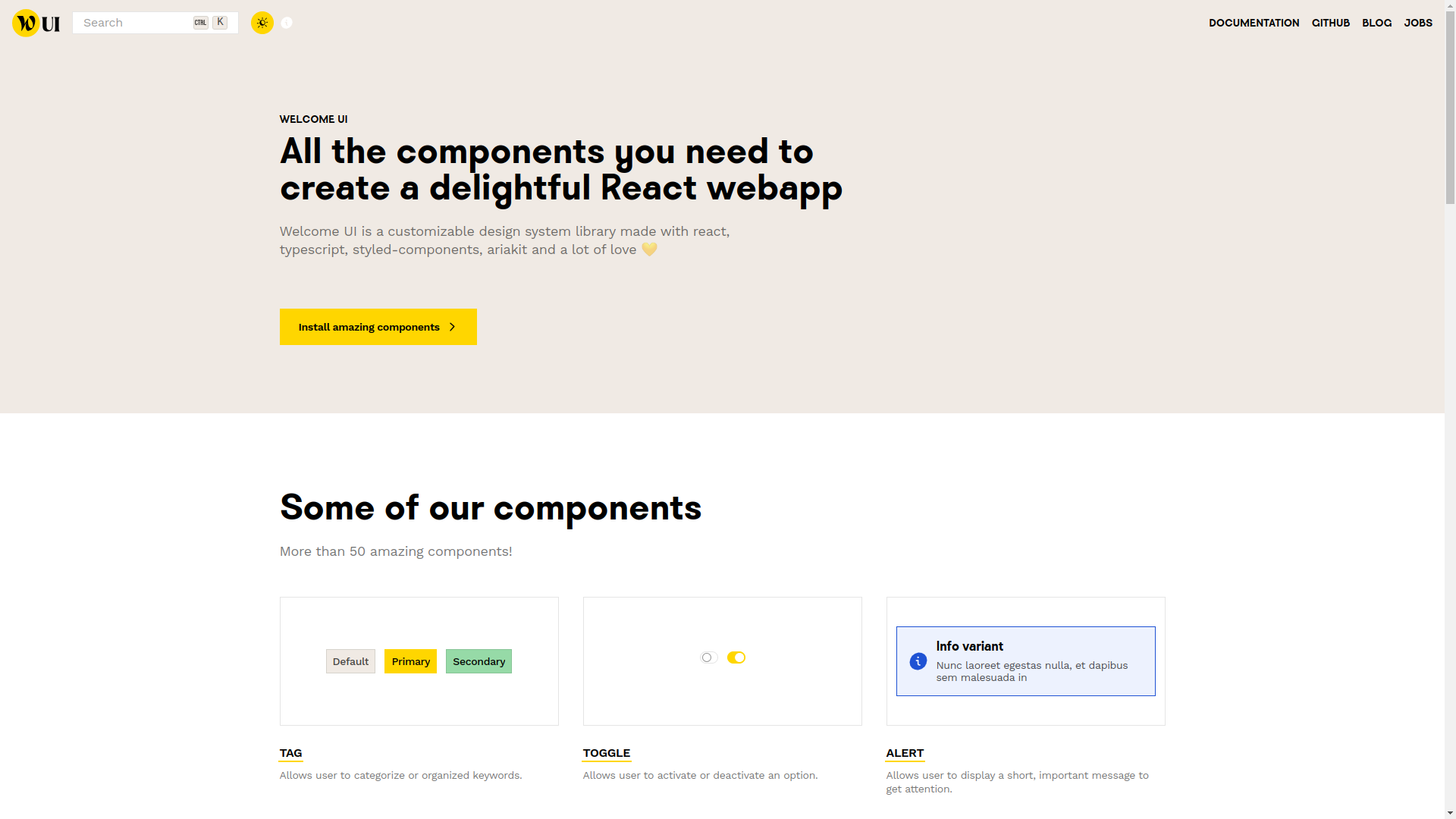 Design System Welcome to the Jungle